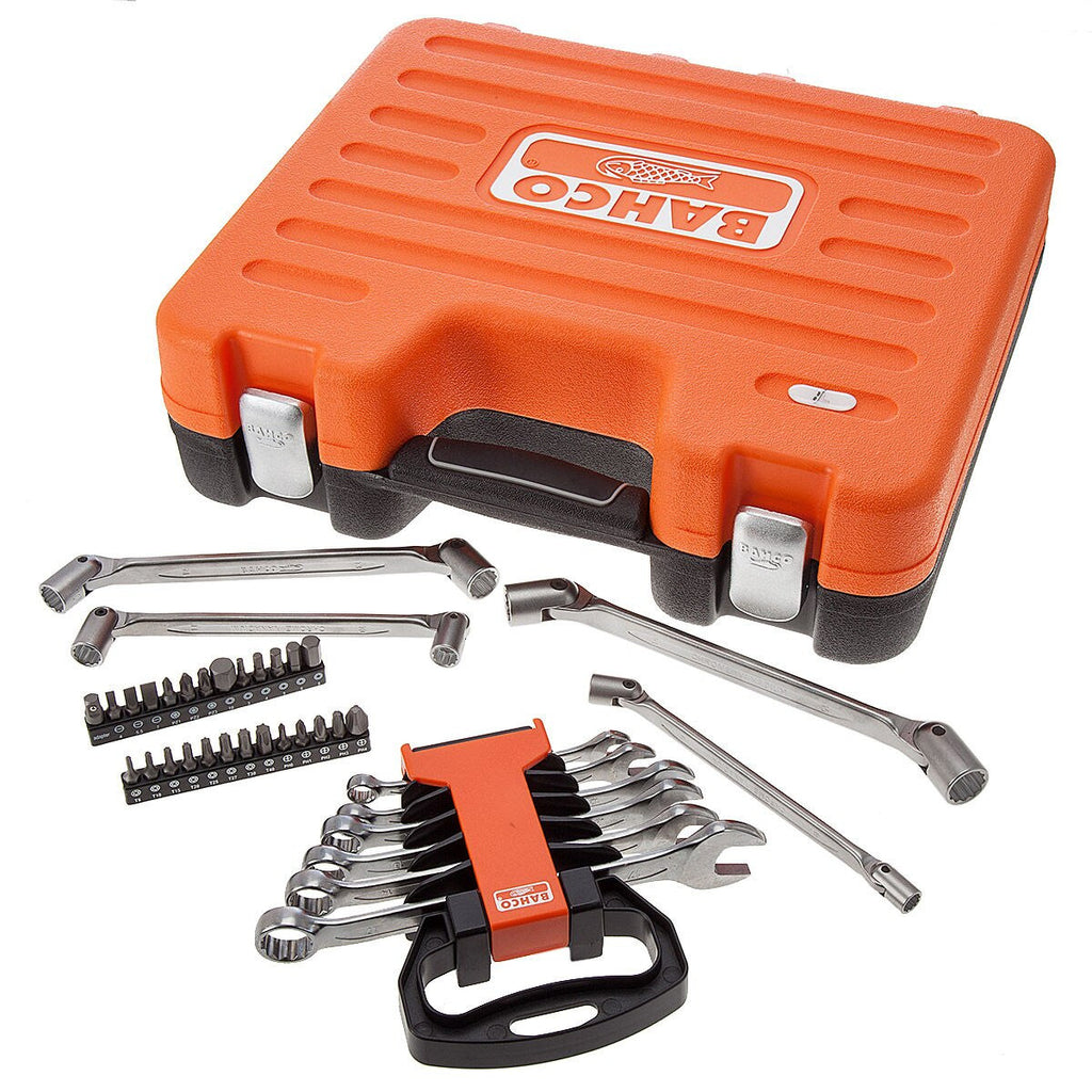 Bahco S910 1/4" & 1/2" Metric Socket & Tool Set (91 Piece)