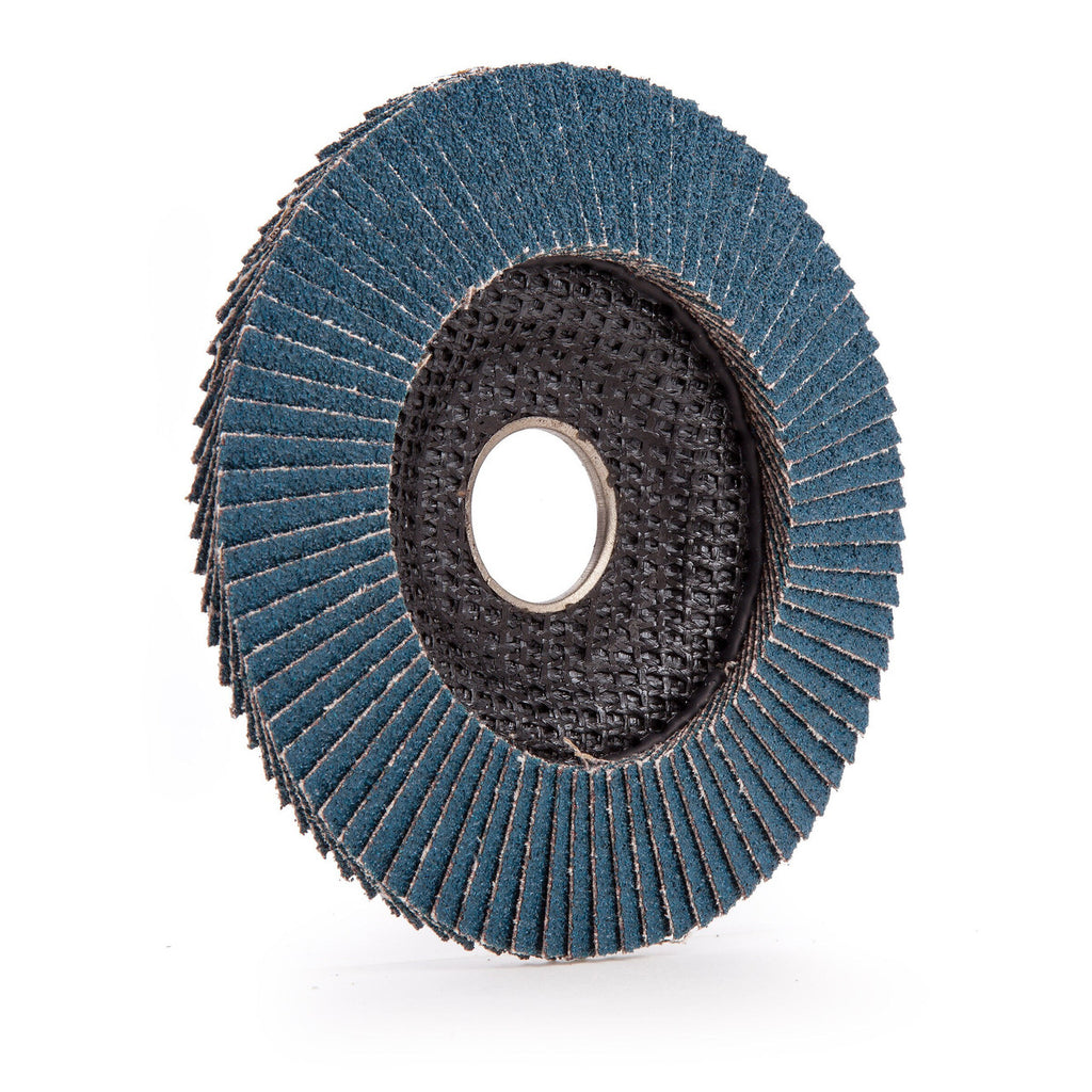 Abracs ABFZ115B060 Pro Zirconium Flap Disc 60 Grit x 115mm (Pack of 5)