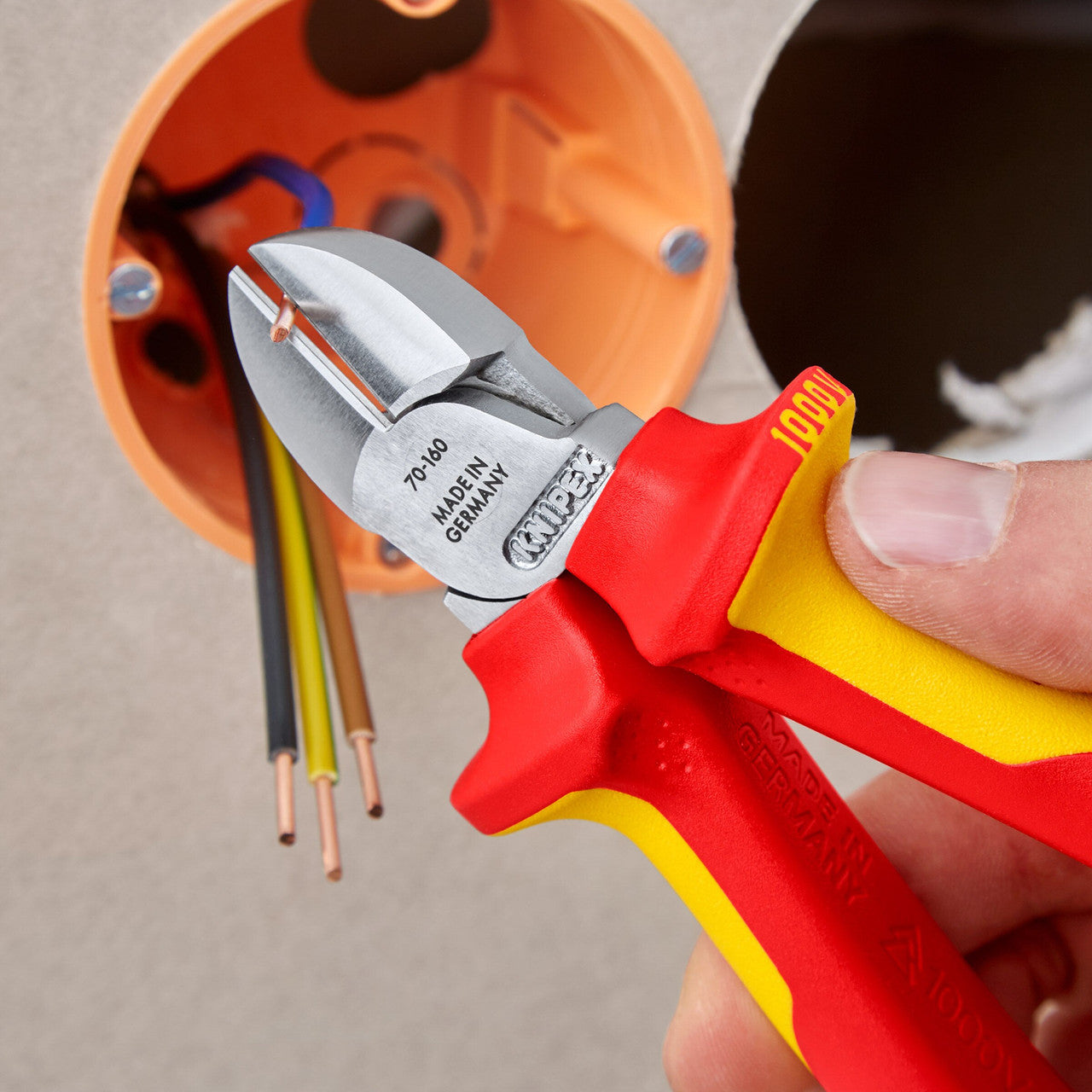 Knipex 70 06 160 SB VDE Diagonal Cutter 160mm