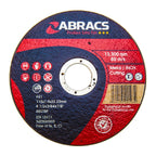 Abracs PFET11510FI Proflex Flat Extra Thin INOX Cutting Disc 115 x 1 x 22mm (Pack of 10)