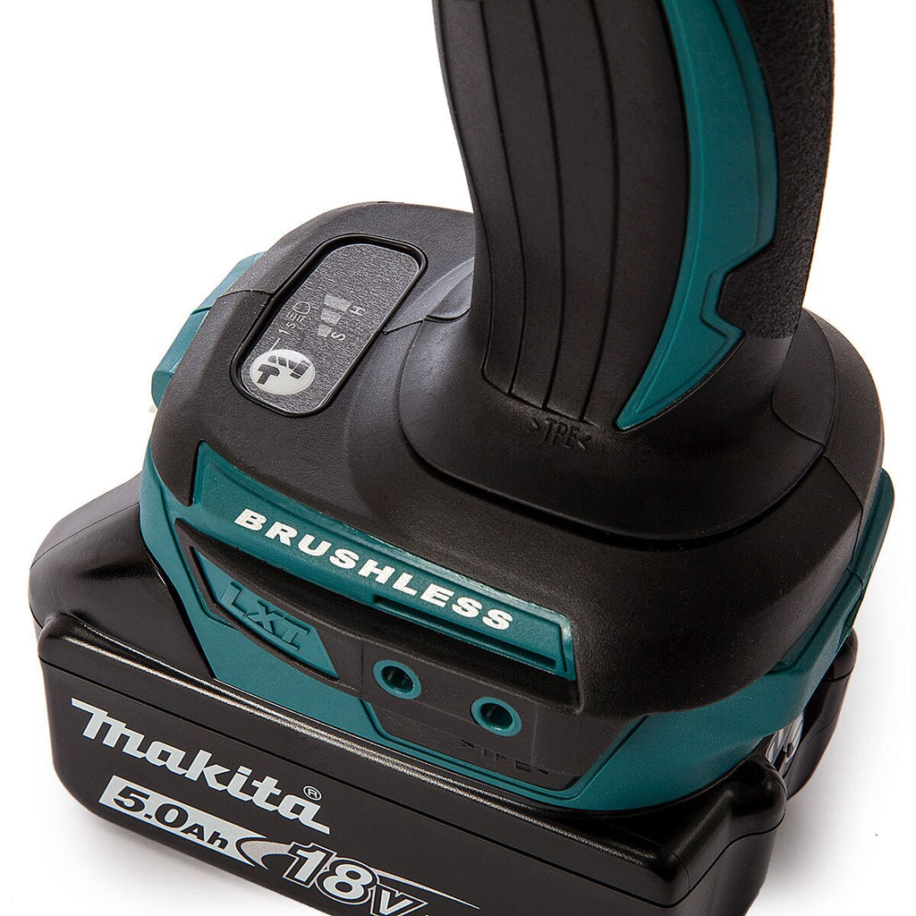 Makita DTW1001RTJ LXT 18V Brushless Impact Wrench 3/4" Drive (2 5.0Ah Batteries)
