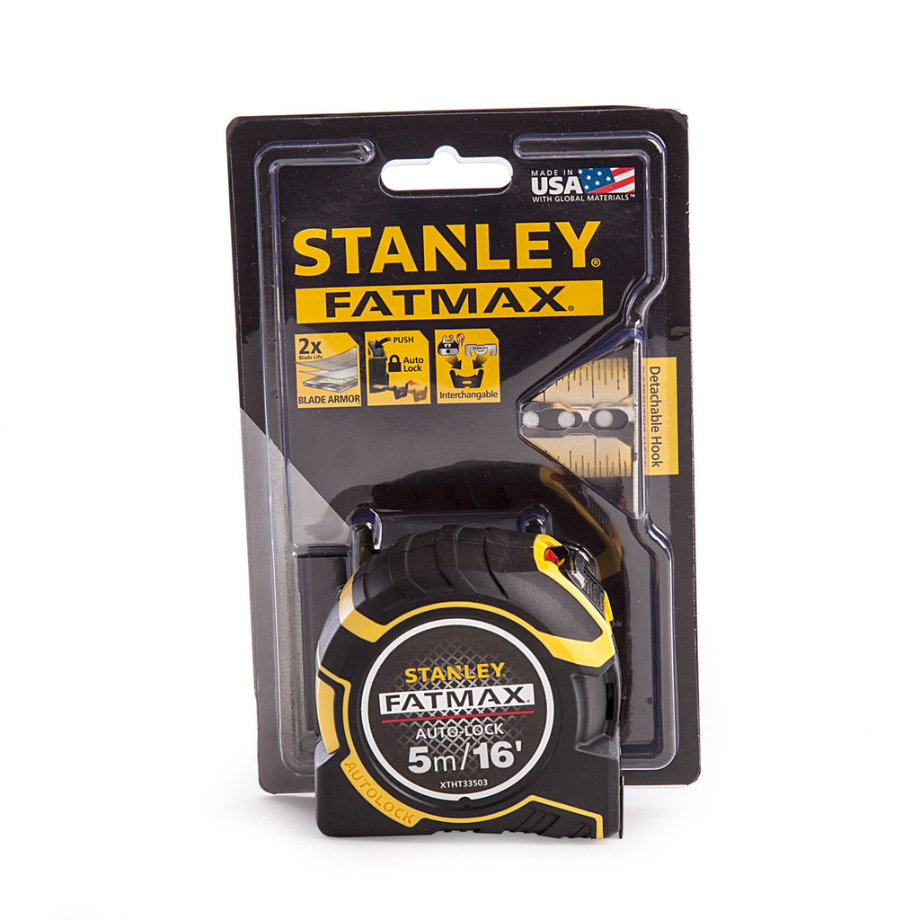Stanley XTHT0-33503 FatMax Autolock Tape Measure 16' / 5m