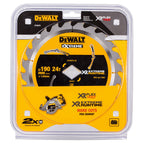 Dewalt DT40270 EXTREME RUNTIME Diamond Bore Circular Saw Blade 190mm x 24T