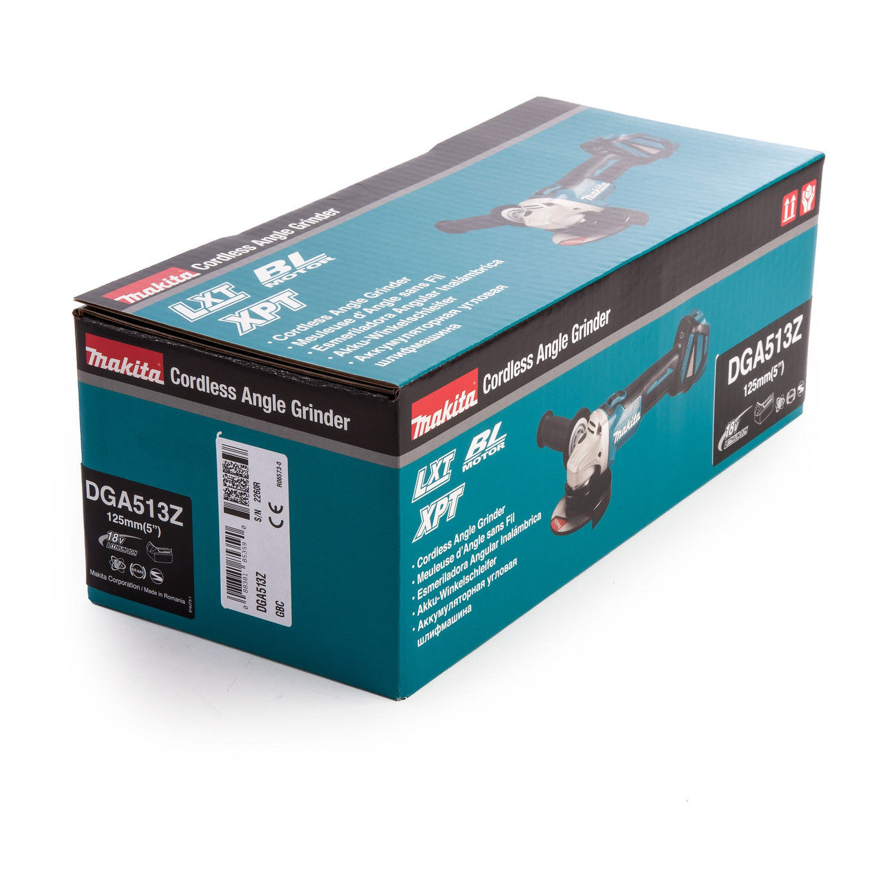 Makita DGA513Z LXT 18V Angle Grinder 125mm (Body Only)