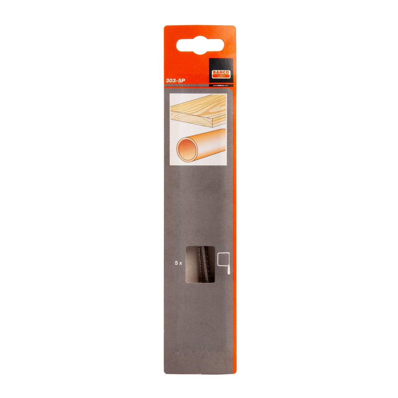 Bahco 303-5P Coping Saw Blades for 301 Saw 150mm/6" (Pack of 5)