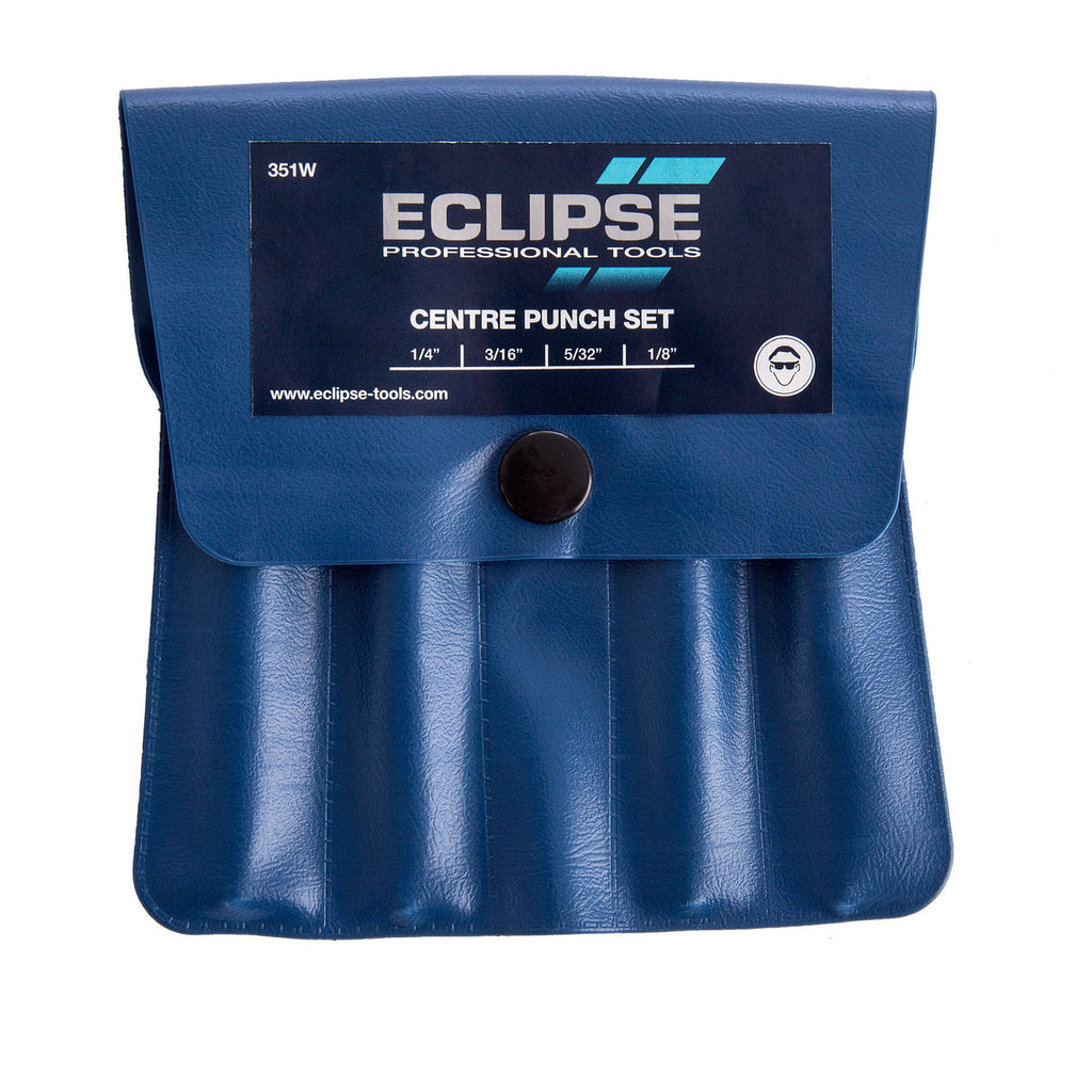 Eclipse 351W Round Head Centre Punch Set (4 Piece)