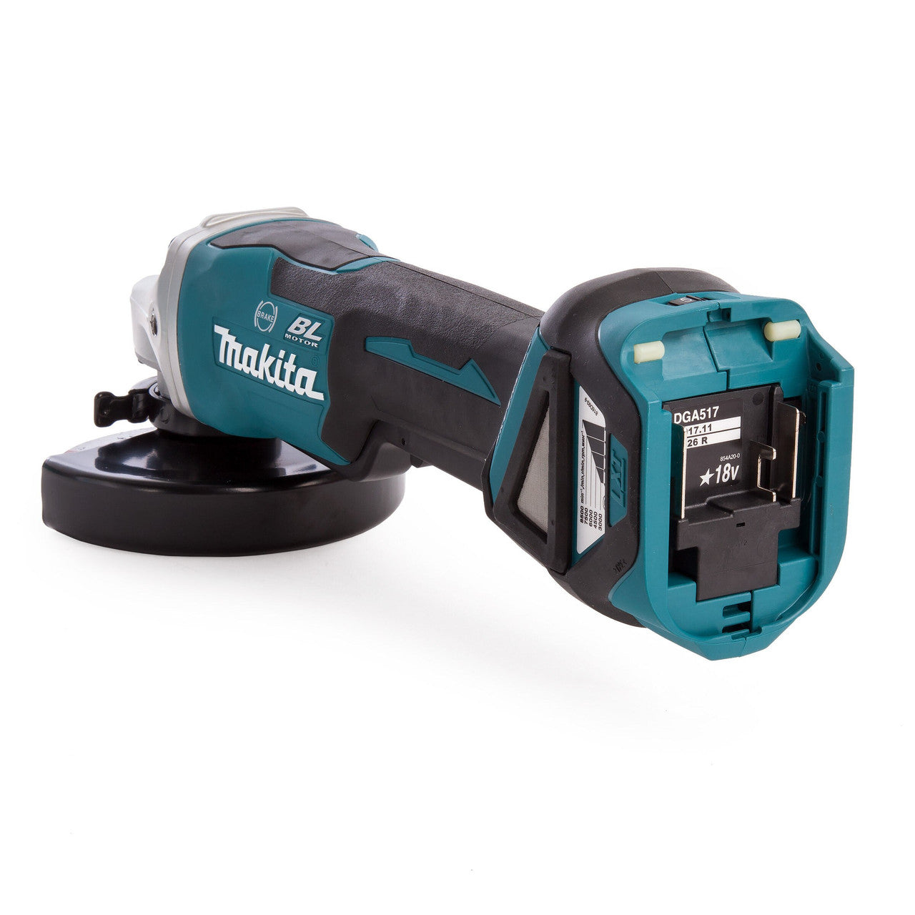 Makita DGA517Z LXT 18V Angle Grinder 125mm (Body Only)