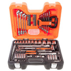 Bahco S910 1/4" & 1/2" Metric Socket & Tool Set (91 Piece)