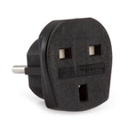 European Travel Adapter - Europe & Mediterranean with 2 Pin System