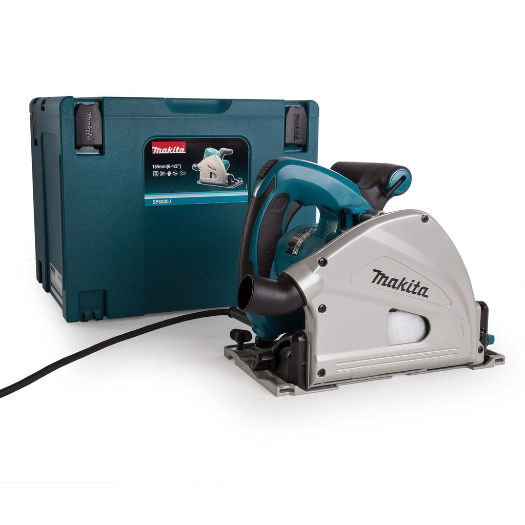 Makita SP6000 1300W Plunge Saw in Makpac Case 165mm (110V)