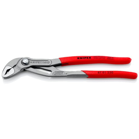 Knipex 87 01 250 SB Cobra High-Tech Water Pump Pliers 250mm (Carded)