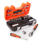 Bahco S330 1/4" & 3/8" Drive Socket Set (34 Piece)