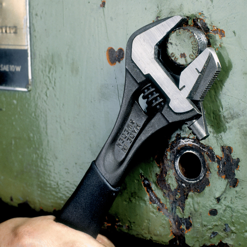 Bahco 9072P Ergo Adjustable Wrench 257mm - 33mm Jaw Capacity