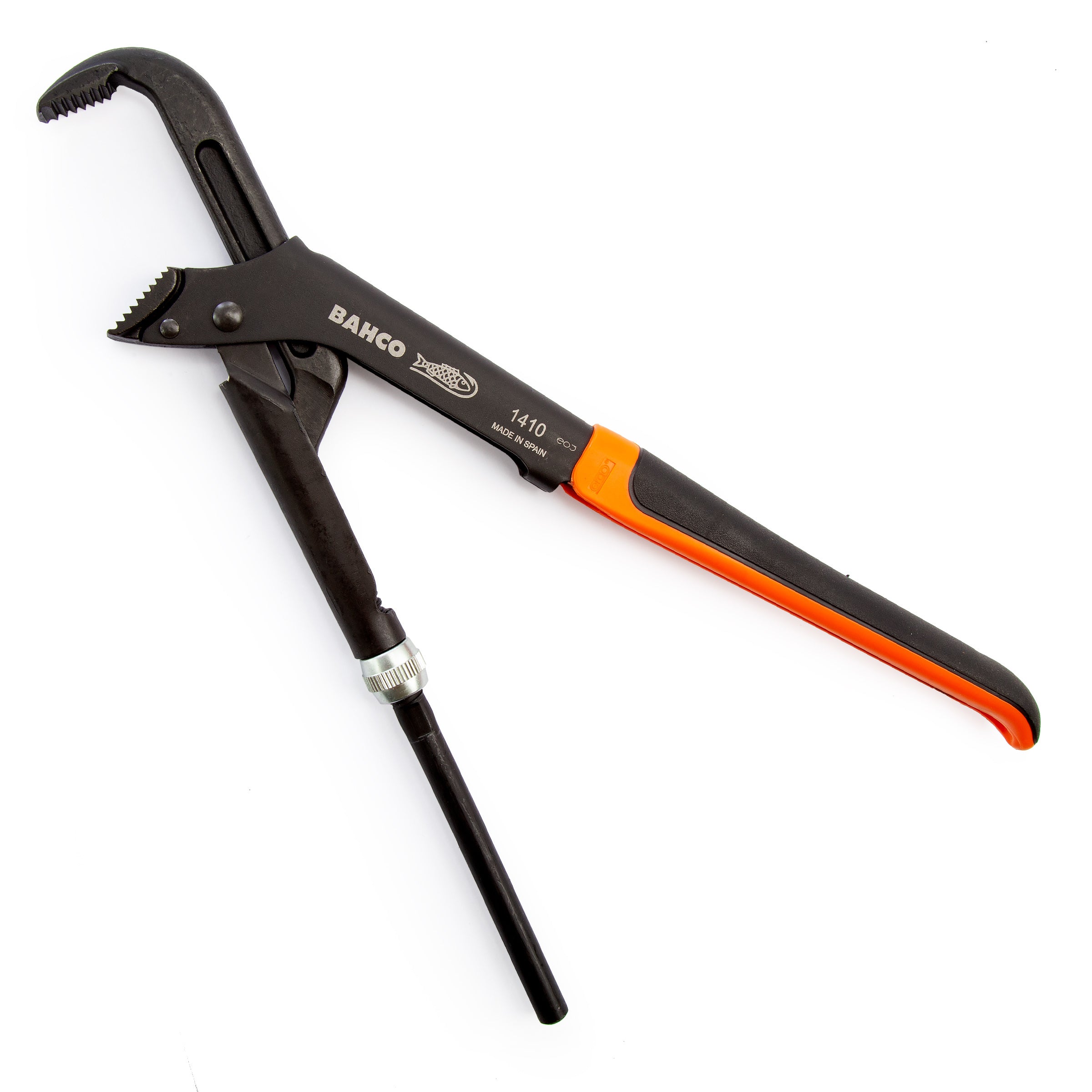 Bahco 1410 Ergo Swedish Pattern 90 Degree Pipe Wrench 320mm - 45mm Capacity