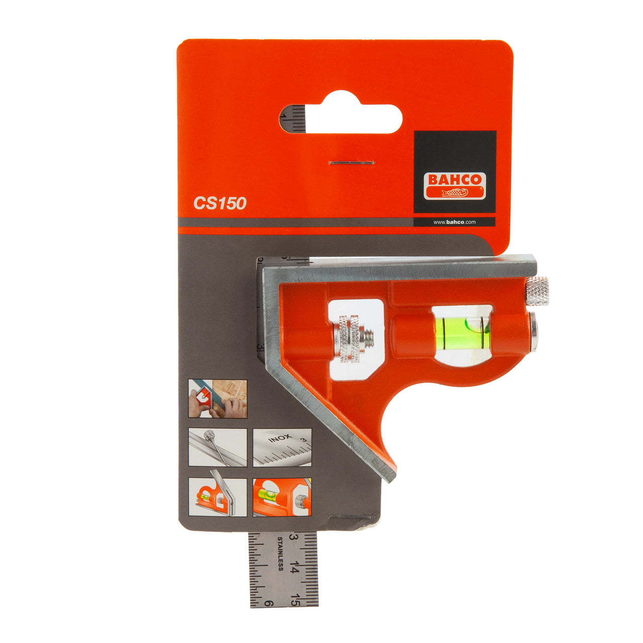 Bahco CS150 Sliding Combination Square 150mm/6"