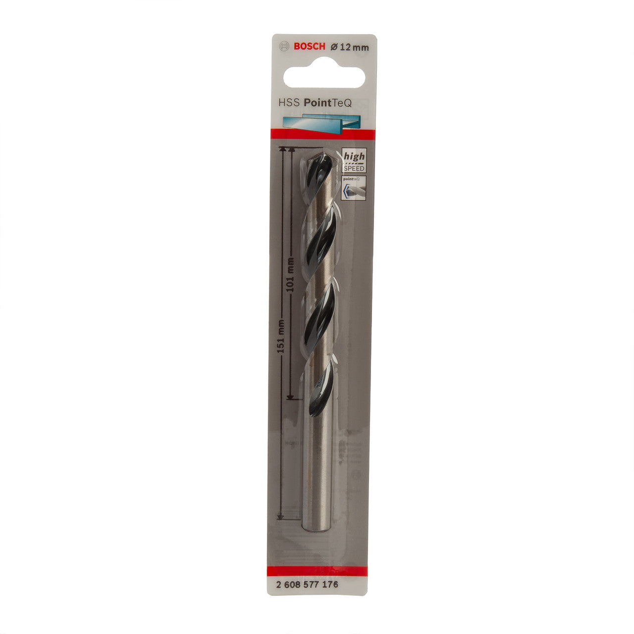 Bosch 2608577176 HSS Twist PointTeQ Drill Bit 12 x 101 x 151mm