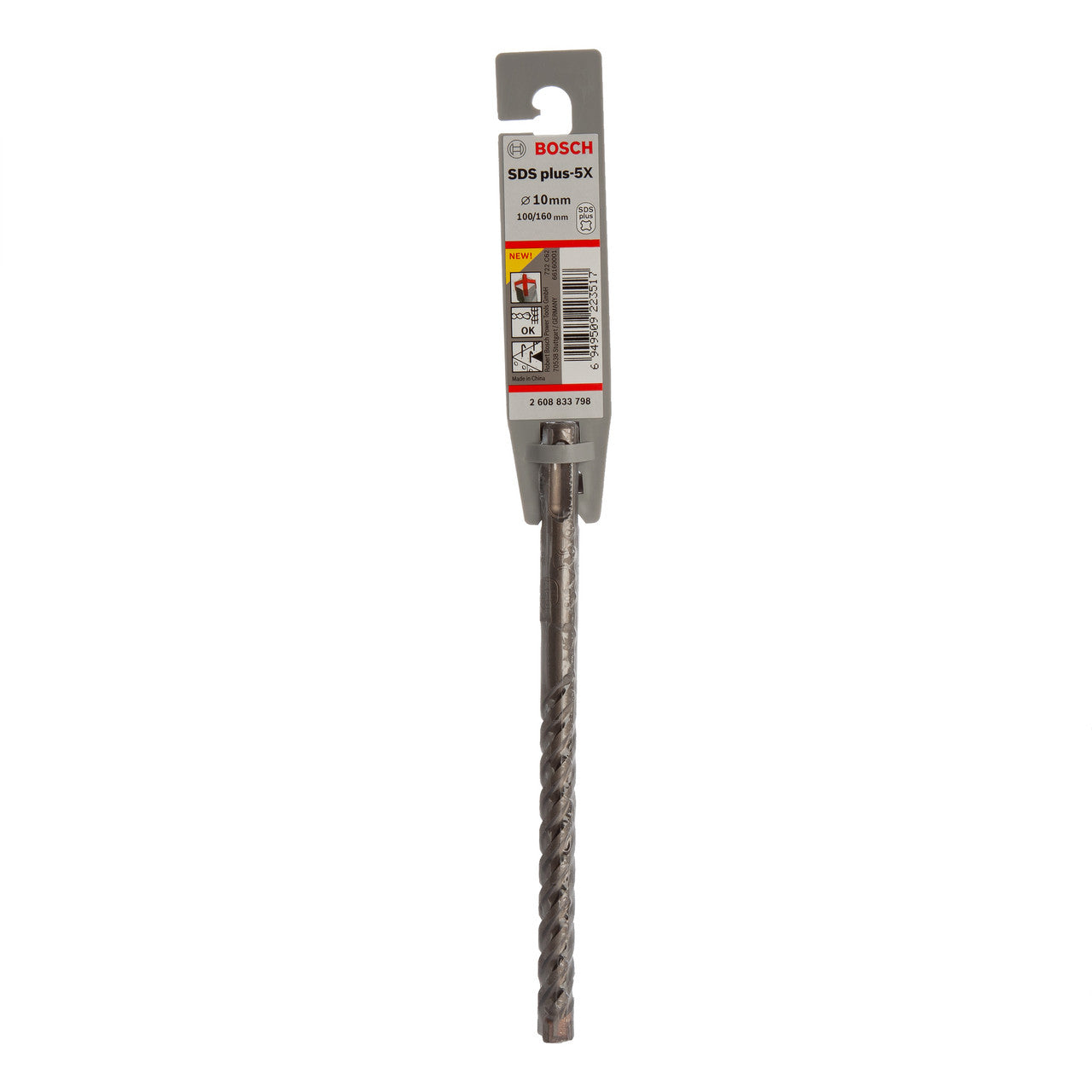 Bosch 2608833798 PRO SDS Plus-5X Hammer Drill Bit 10 x 100 x 160mm