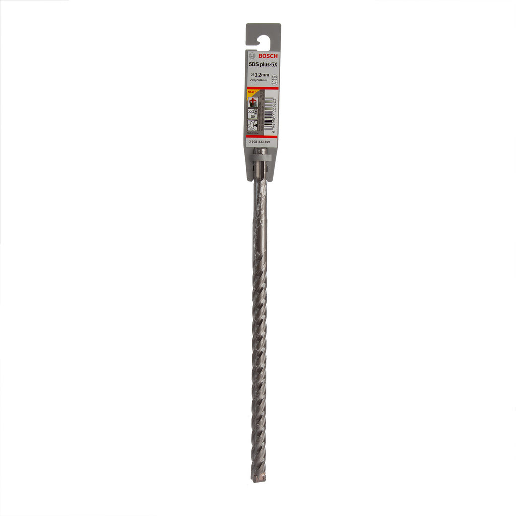 Bosch 2608833809 PRO SDS Plus-5X Hammer Drill Bit 12 x 200 x 260mm