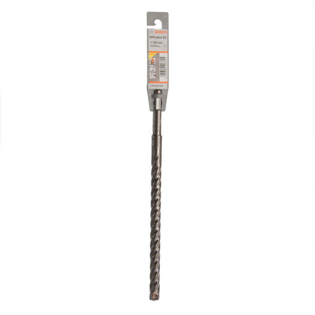 Bosch 2608833818 PRO SDS Plus-5X Hammer Drill Bit 14 x 200 x 260mm