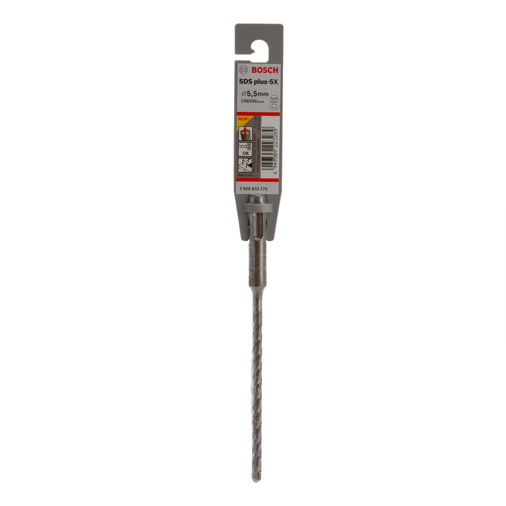 Bosch 2608833775 PRO SDS Plus-5X Hammer Drill Bit 5.5 x 100 x 160mm