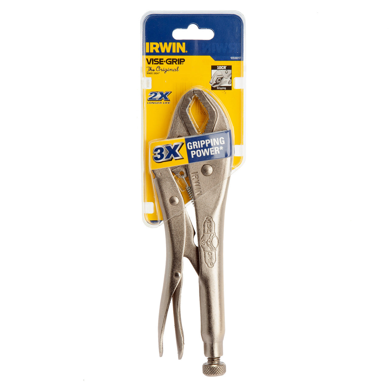 Irwin 10508017 Vise-Grip Curved Jaw Locking Pliers 10” / 250mm