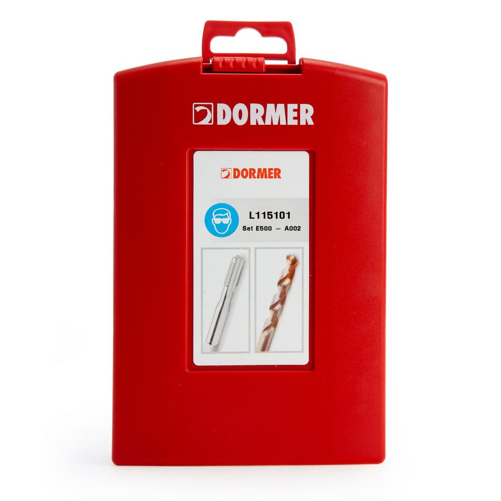 Dormer L115101 HSS Metric Drill & Tap Set (14 Piece)