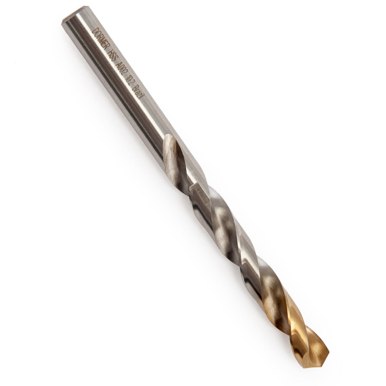 Dormer A00210.2-5 A002 HSS-TiN Coated Tip Jobber Drill 10.20mm (Box of 5)