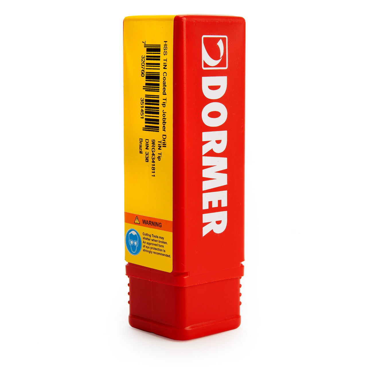 Dormer A00210.0 A002 HSS-TiN Coated Tip Jobber Drill 10.0mm box closed