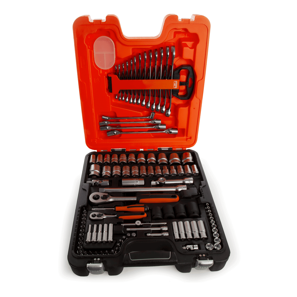 Bahco S106 1/4" & 1/2" Square Drive Socket & Combination Spanner Set (106 Piece)