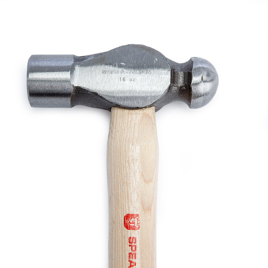 Spear & Jackson SJ-BPH16 Engineer's Ball Peen Hammer 16oz