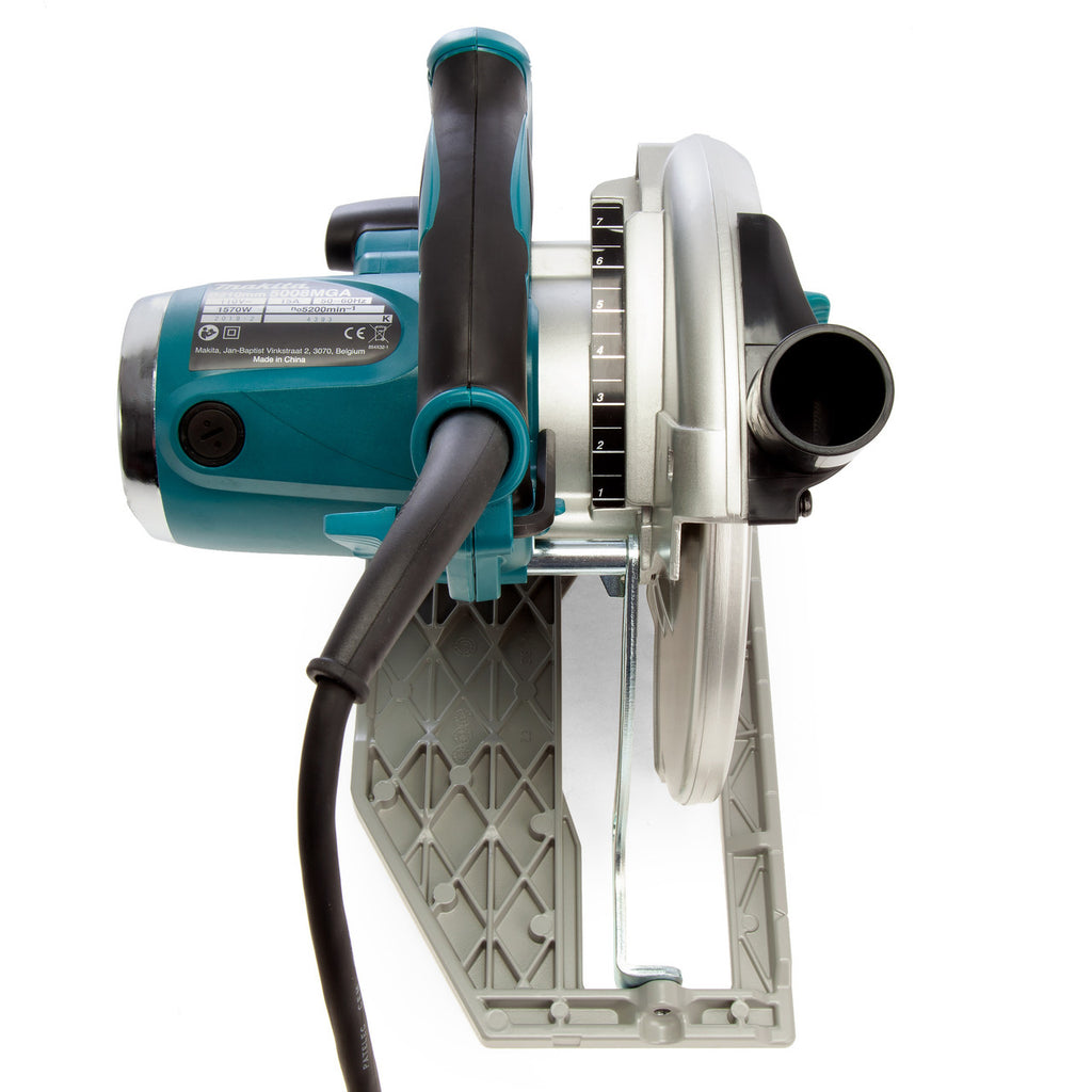 Makita 5008MGAJ 8"/210mm Circular Saw in MakPac Carry Case 110V 3