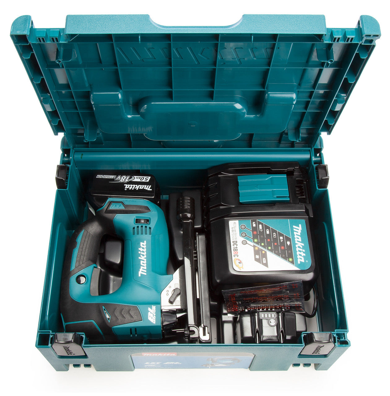 Makita DJV182RTJ 18V Brushless Jigsaw (2 x 5.0Ah Batteries) 3
