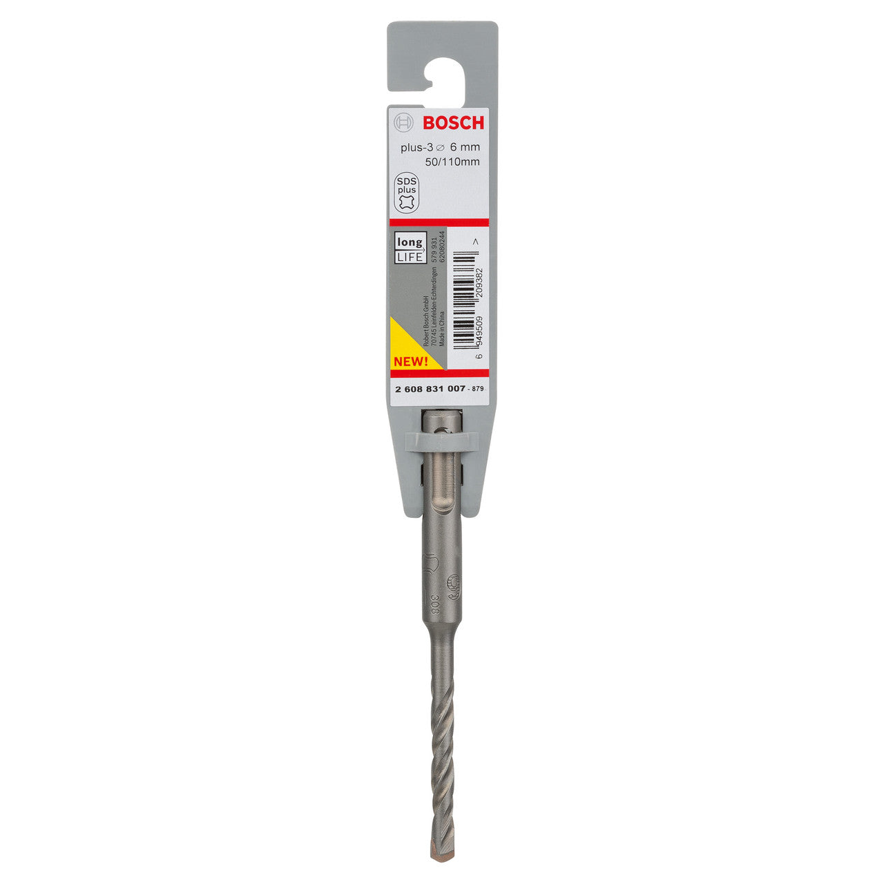 Bosch 2608831007 SDS plus-3 Drill Bit For Masonry 6.0 x 50 x 110mm 2