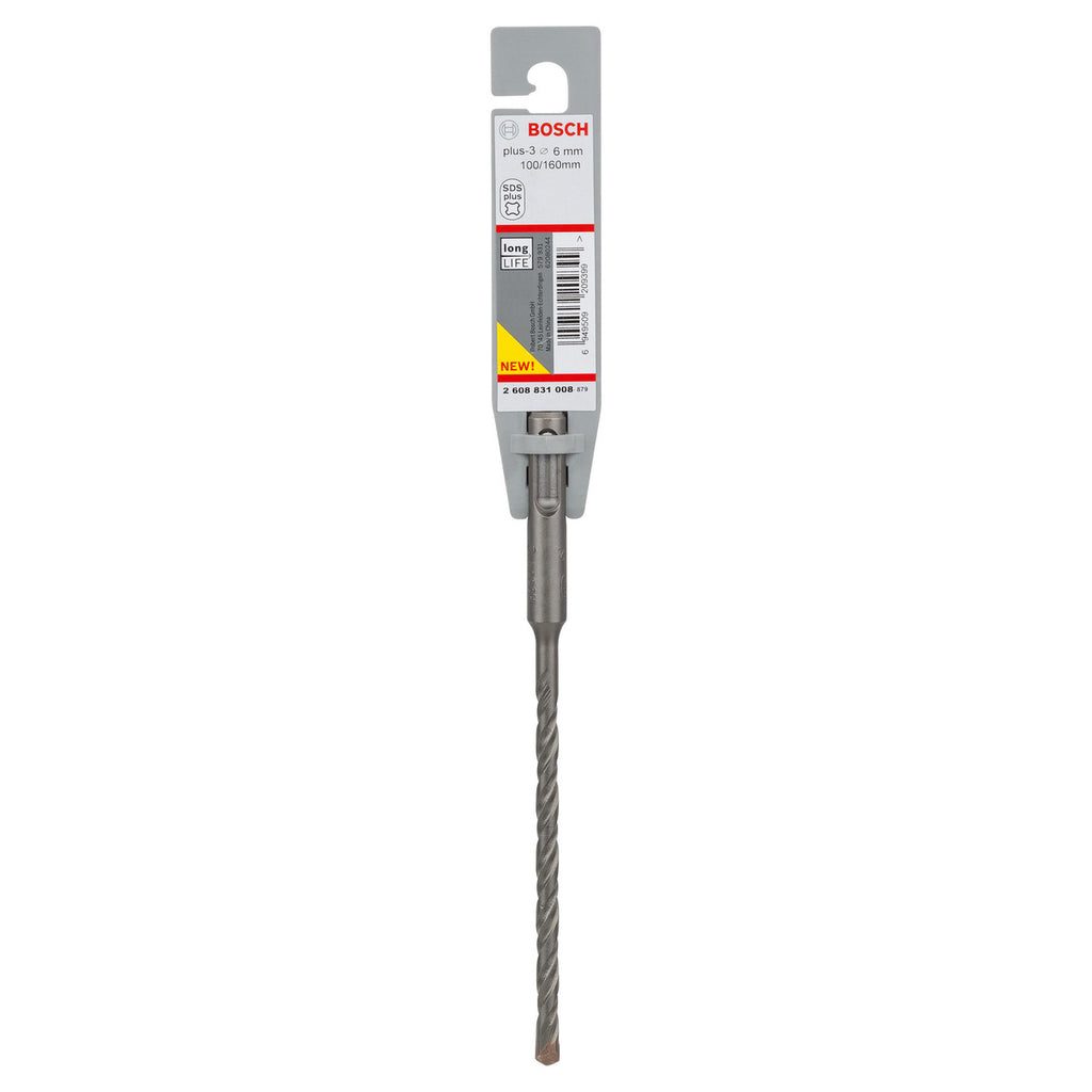 Bosch 2608831008 SDS plus-3 Drill Bit For Masonry 6.0 x 100 x 160mm 2