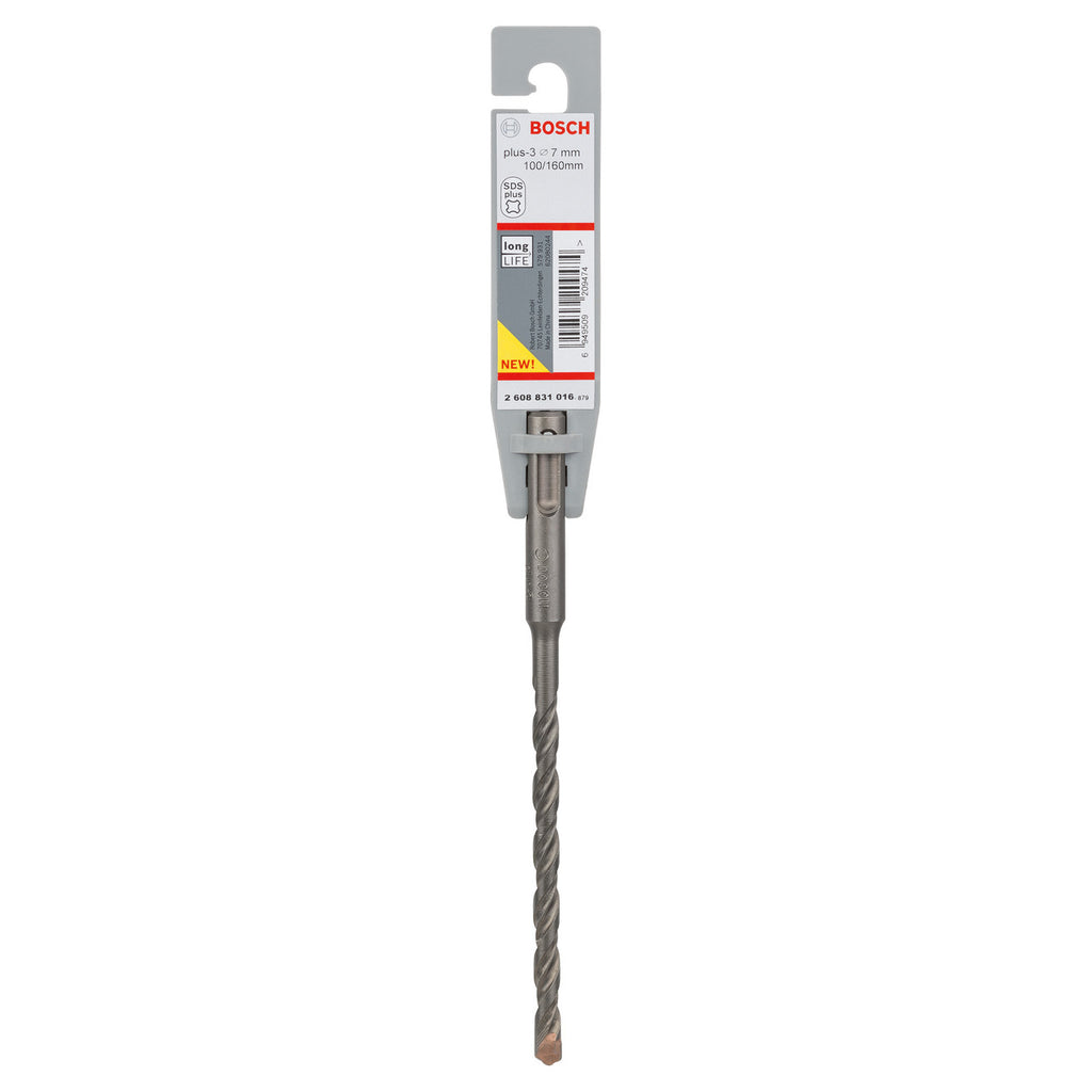 Bosch 2608831016 SDS plus-3 Drill Bit For Masonry 7.0 x 100 x 160mm 2