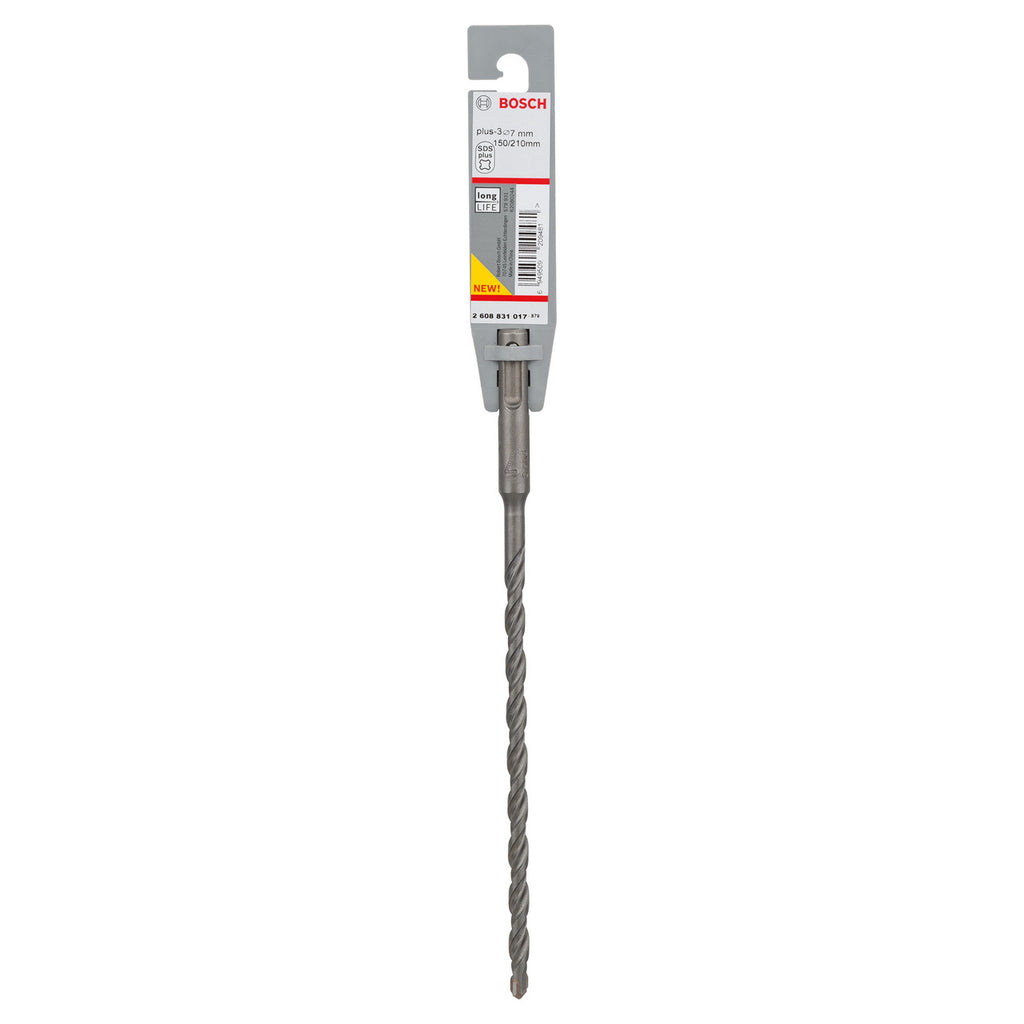 Bosch 2608831017 SDS plus-3 Drill Bit For Masonry 7.0 x 150 x 210mm 2