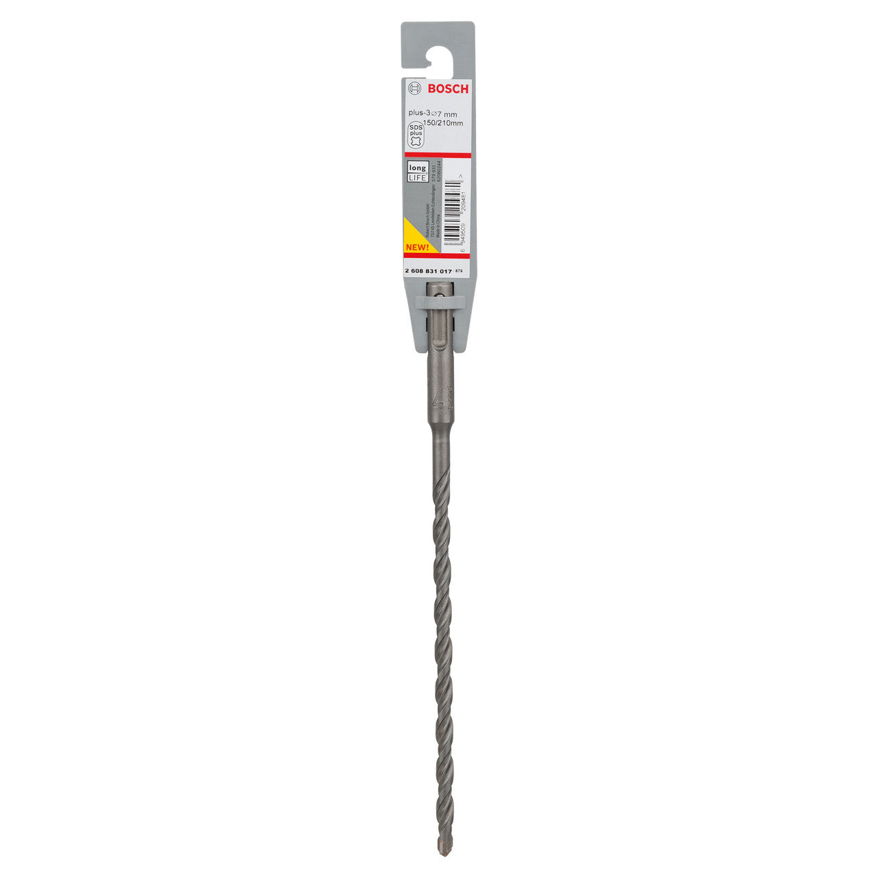 Bosch 2608831017 SDS plus-3 Drill Bit For Masonry 7.0 x 150 x 210mm 2