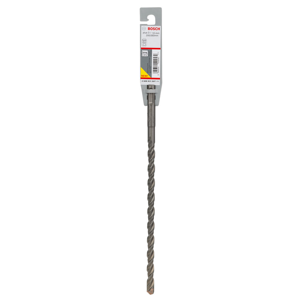 Bosch 2608831027 SDS plus-3 Drill Bit For Masonry 10.0 x 200 x 260mm 2