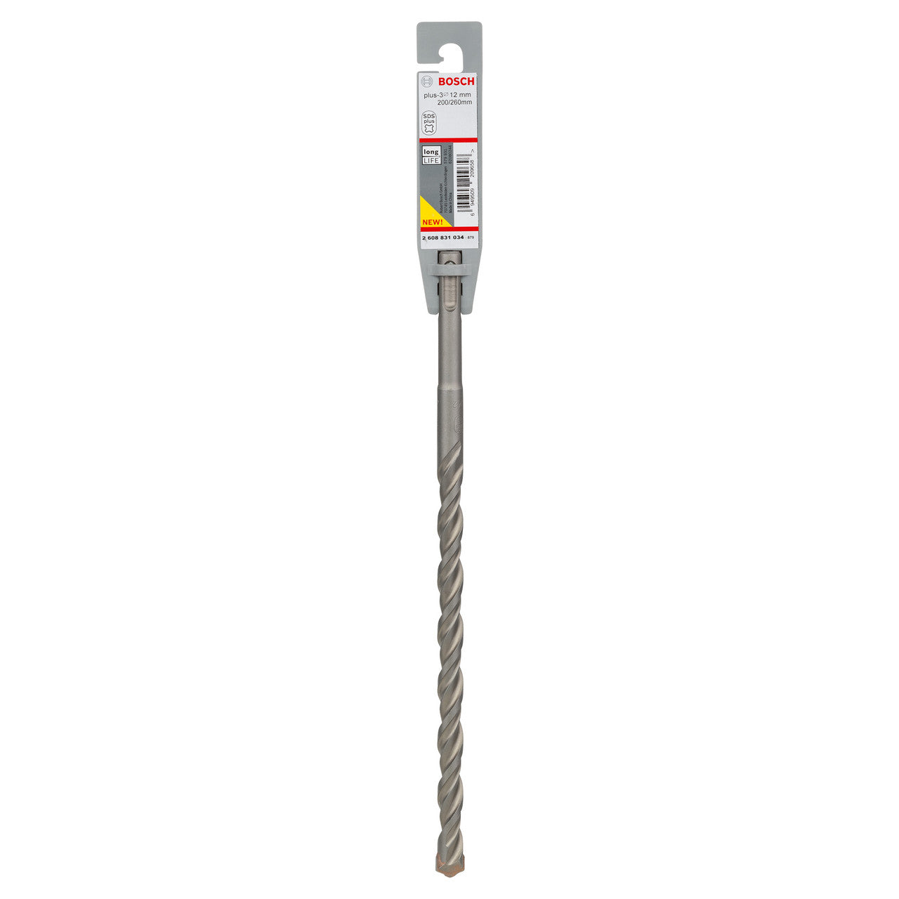 Bosch 2608831034 SDS plus-3 Drill Bit For Masonry 12.0 x 200 x 260mm 2