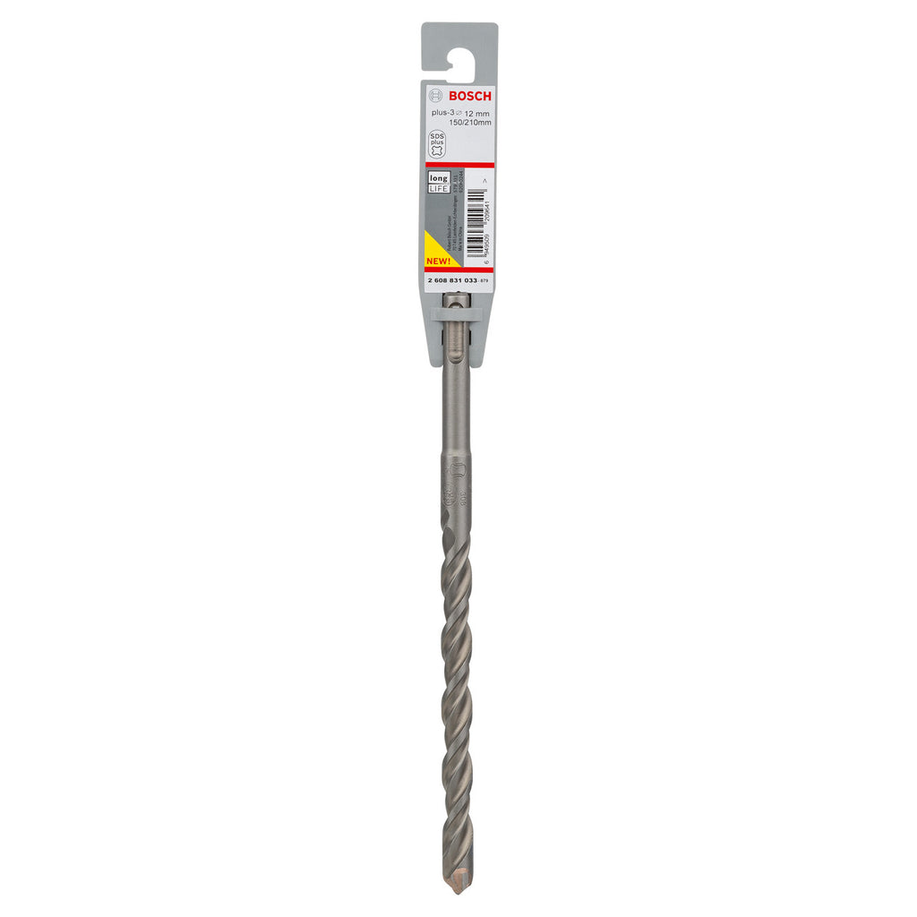 Bosch 2608831033 SDS plus-3 Drill Bit For Masonry 12.0 x 150 x 210mm 2