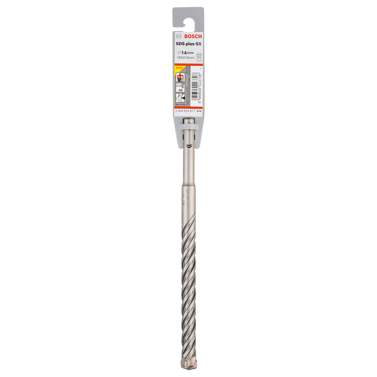 Bosch 2608833817 SDS Plus-5X Hammer Drill Bit 14.0mm x 150mm x 210mm 2