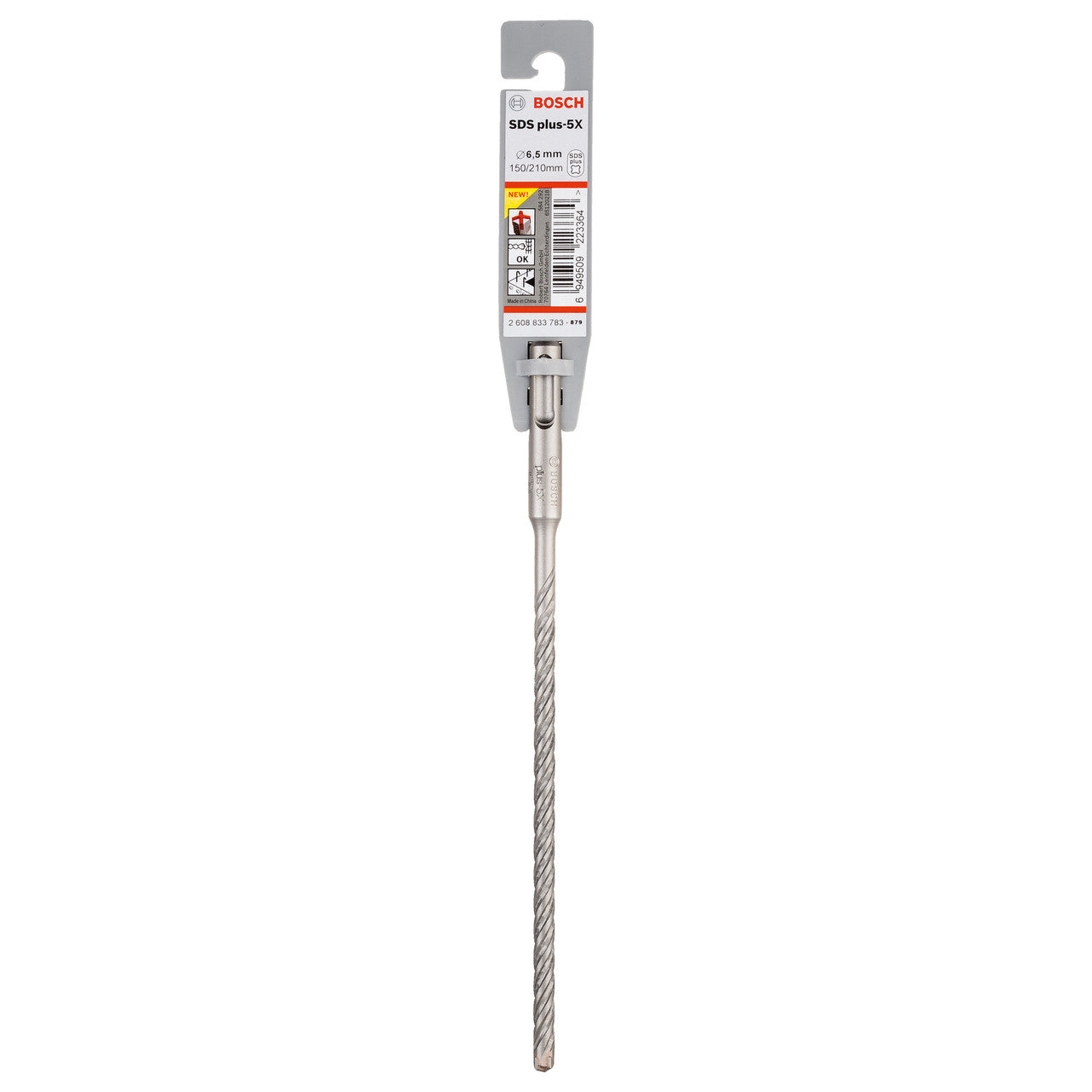 Bosch 2608833783 SDS Plus-5X Hammer Drill Bit 6.5mm x 150mm x 210mm 2