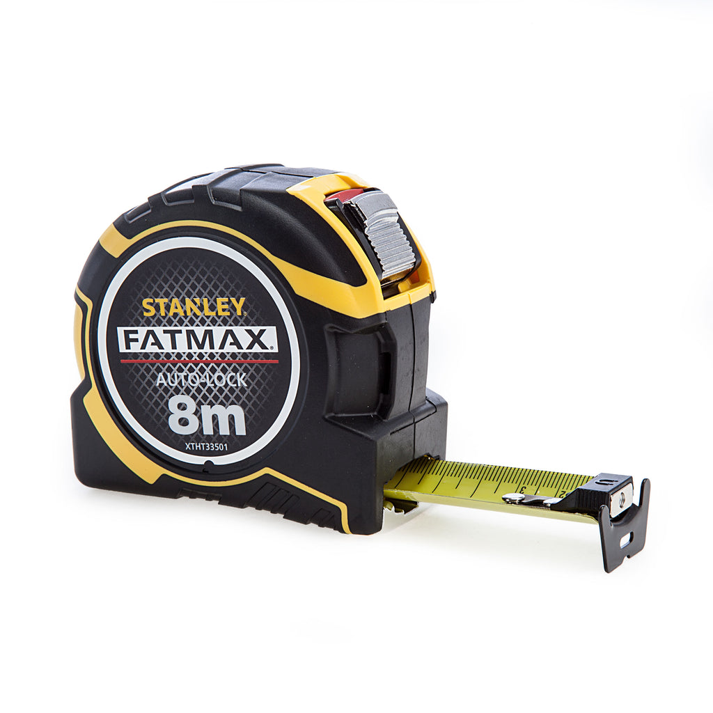 Stanley XTHT0-33501 FatMax Autolock Tape Measure with Blade Armor 8m