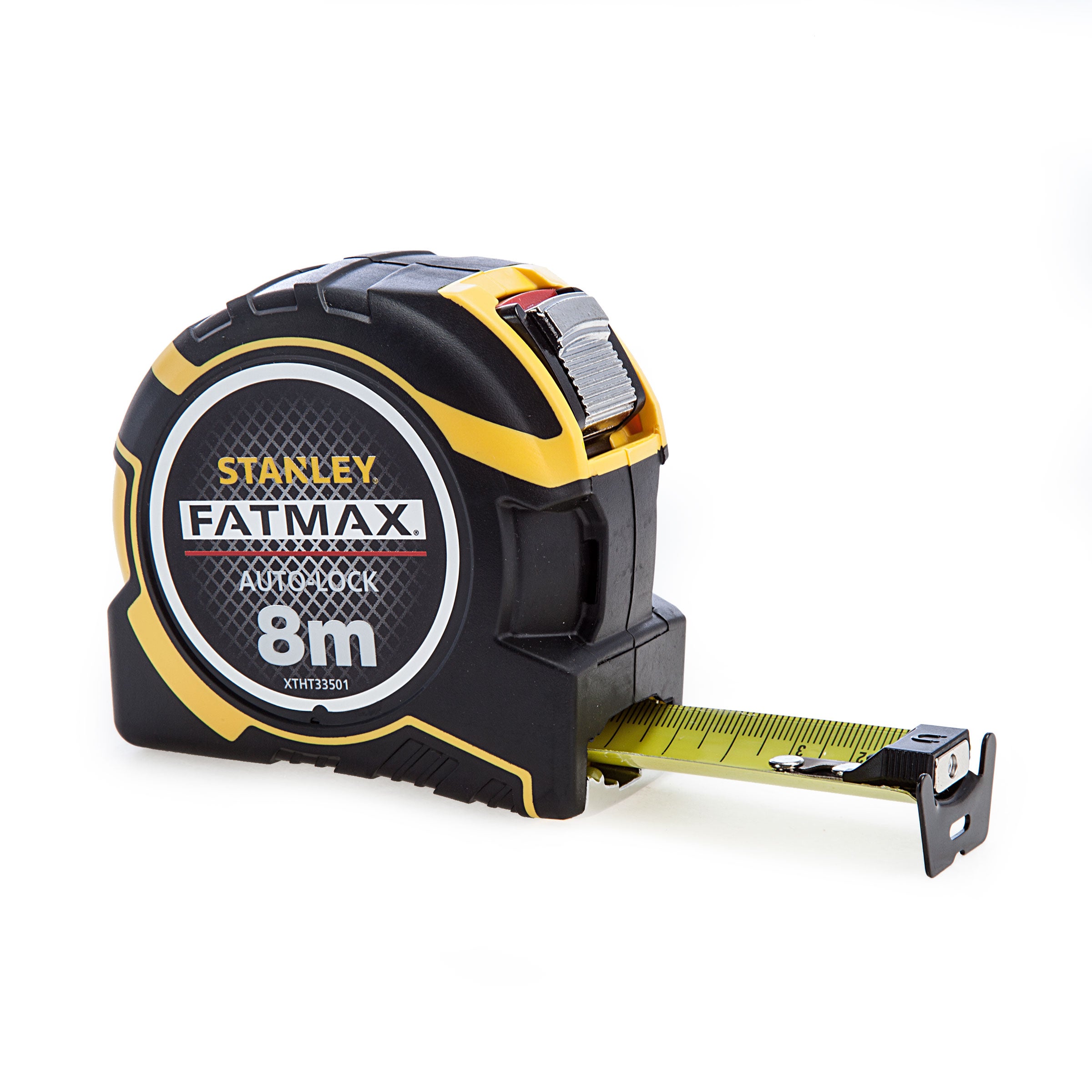 Stanley XTHT0-33501 FatMax Autolock Tape Measure with Blade Armor 8m
