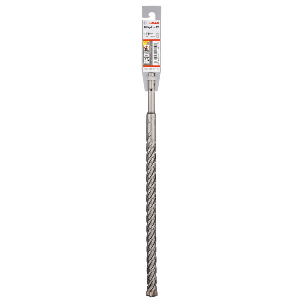 Bosch 2608833827 SDS Plus-5X Hammer Drill Bit 16.0mm x 250mm x 310mm 2
