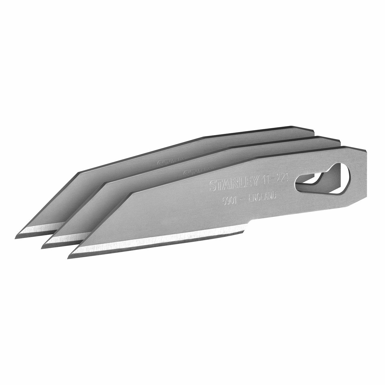 Stanley 0-11-221 5901 Slimknife Blades 60mm (Pack Of 3) 2