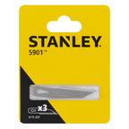 Stanley 0-11-221 5901 Slimknife Blades 60mm (Pack Of 3) 3