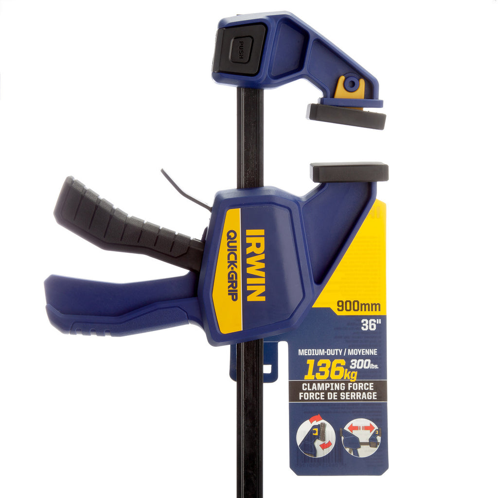 Irwin Quick-Grip T536QCEL7 Quick Change Bar Clamp 36in / 900mm 4