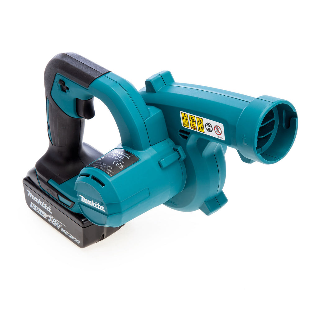 Makita DUB185RT 18V LTX Blower / Vacuum (1 x 5.0Ah Battery) 4