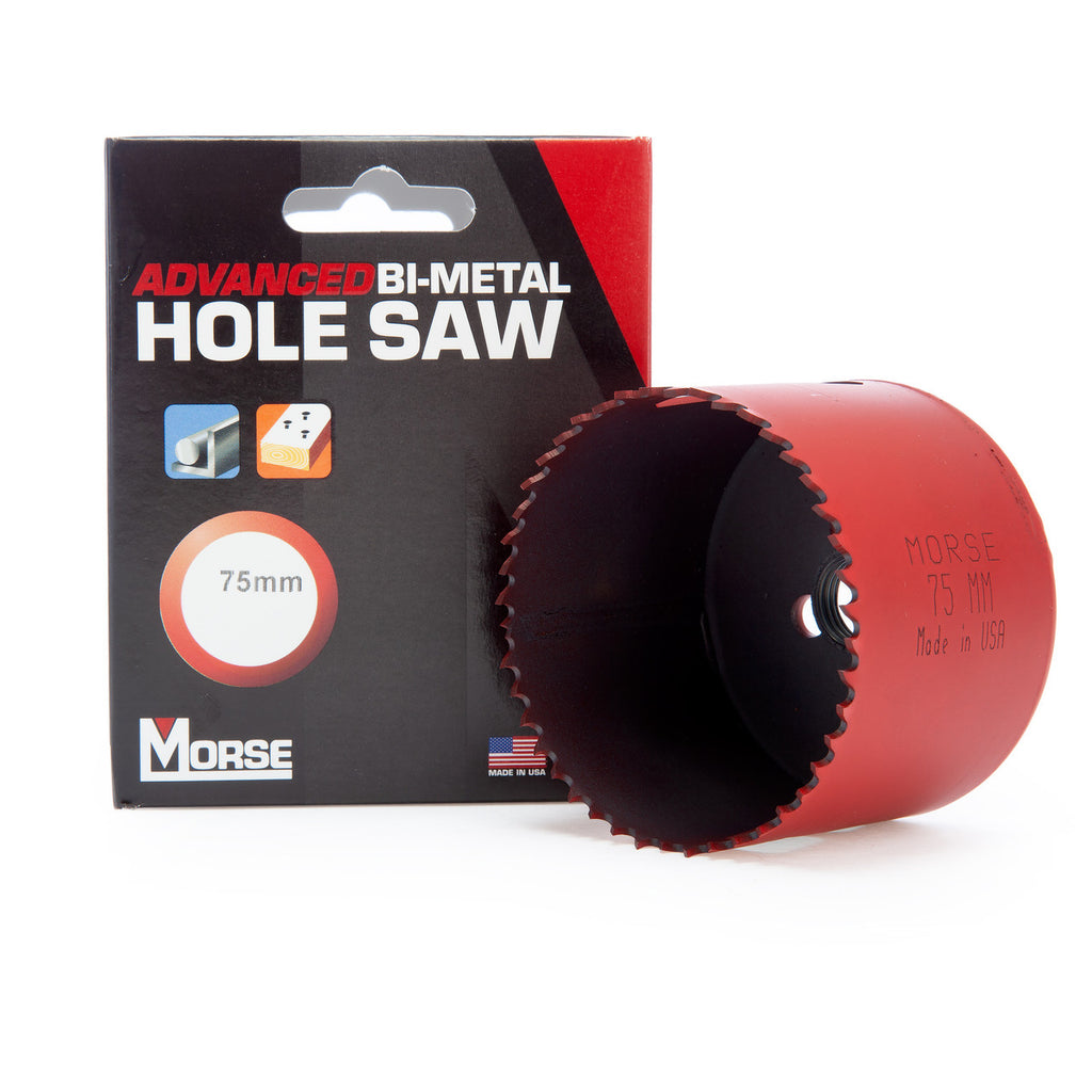 Morse MHS475 (177474) Advanced Bi-Metal Hole Saw 75mm Diameter 2